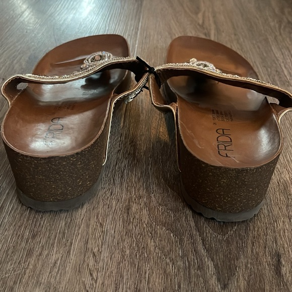 Frida Sparkly Sandals Size 8 - Picture 6 of 11